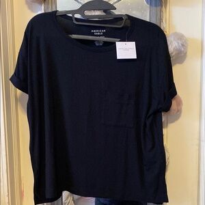 American Eagle Black T-Shirt